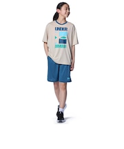 アンダーアーマー（UNDER ARMOUR）ジュニア テック グラフィック ショートスリーブ Tシャツ&ショーツセット 6012495 280