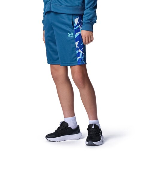 アンダーアーマー（UNDER ARMOUR）ジュニア プリント ブロック トラック ショーツ 6012500 498