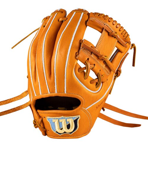 Wilson 軟式 野球グローブ 黒/赤/金 ウイルソン（Wilson）軟式用グラブ