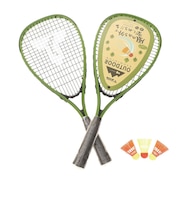 タルボットトロ（Talbot-Torro）バドミントンラケット スピードバドミントン 4400 ラケット2本 シャトル3個 ケース付き 490110