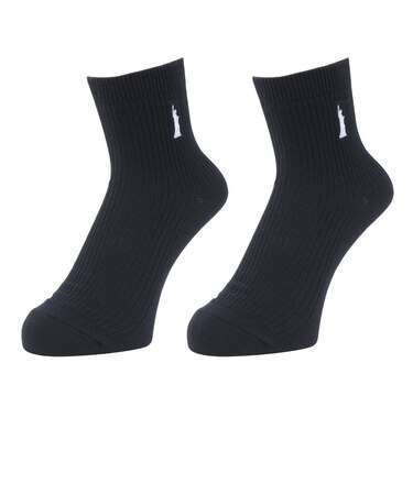 イーストボーイ 13cm丈 ワンポイント 紺ソックス サックス 2足組 69J58112S