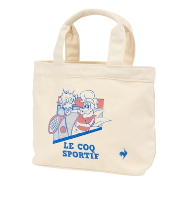 ルコックスポルティフ（lecoqsportif）テニス キャンバスミニトートバッグ LT6STT21U OR00