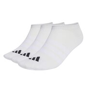 アディダス（adidas）シン&ライト スポーツウェア ノー ショー ソックス 3足組 ZL141-JZ0534