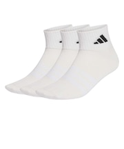 アディダス（adidas）シン&ライト スポーツウェア アンクル ソックス 3足組 WH755-JZ0528