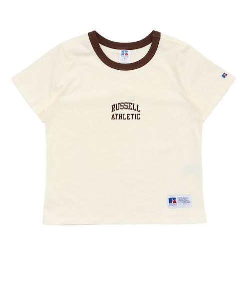 ラッセル（RUSSELL）ブランドロゴ 半袖Tシャツ RBL26S1002 IVR