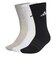 アディダス（adidas）クッション スポーツウェア クルーソックス 3足組 D5273-KC9624