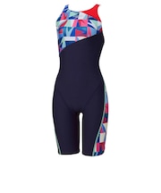 スピード（SPEEDO）競泳水着 レディース 水泳 ブーングリッドターンズニースキン STW12605 RE