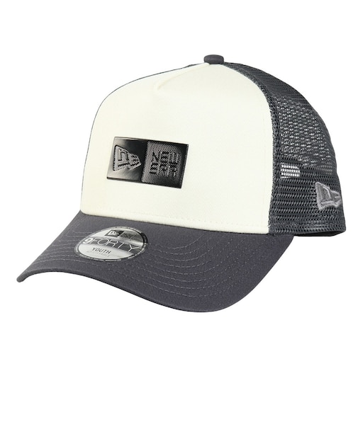 ニューエラ（NEW ERA）メッシュキャップ ジュニア 9FORTY A-Frame Trucker TPU ボックスロゴ 14747001