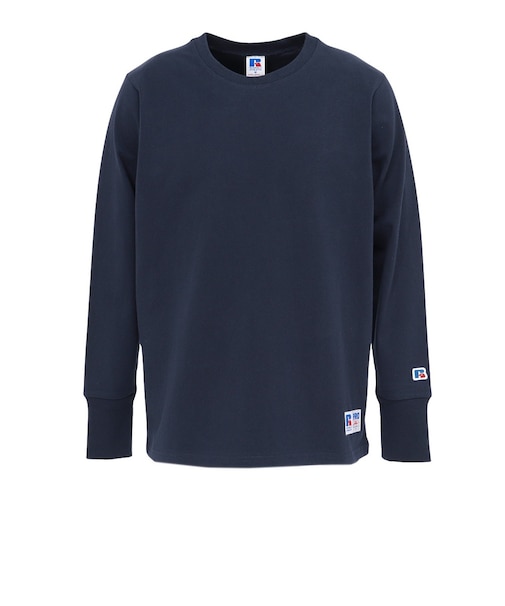ラッセル（RUSSELL）プロコットン ロングスリーブ クルーネック Tシャツ RBM26ES0001 NVY