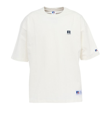 ラッセル（RUSSELL）16/ OE アーカイブロゴ 半袖Tシャツ RBM26S0005 WHT