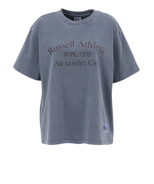 ラッセル（RUSSELL）カレッジ ピグメント半袖Tシャツ RBL26S1006 NVY