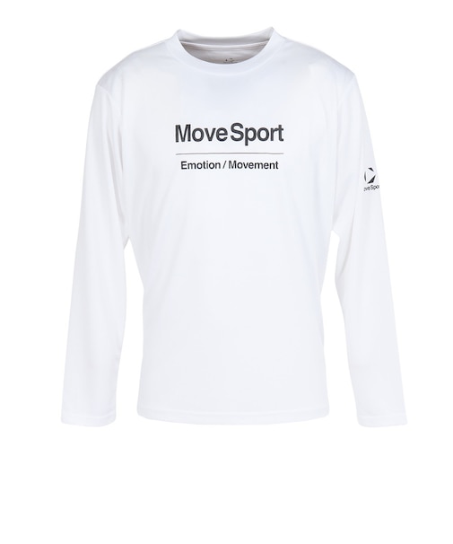 デサント（DESCENTE）長袖プリントTシャツ ST6SLTX1MB WH00