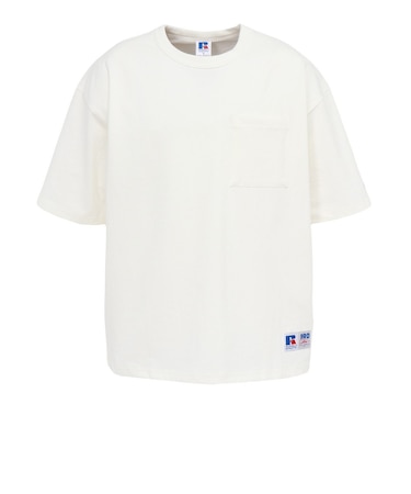 ラッセル（RUSSELL）プロコットン ポケット 半袖Tシャツ RBM26S0002 WHT
