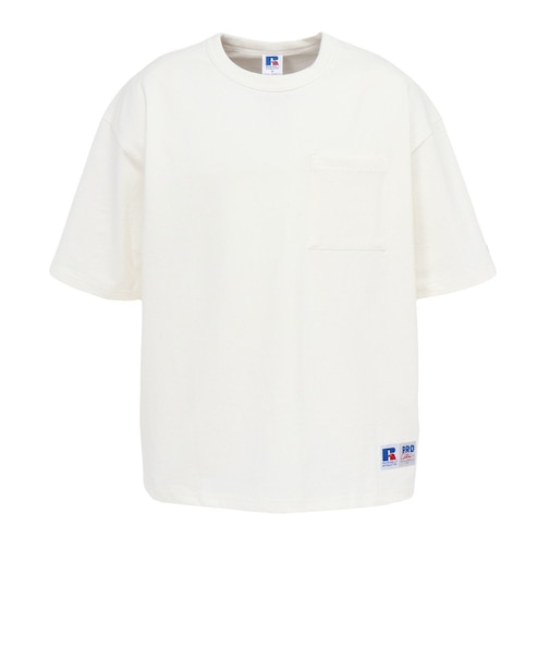 ラッセル（RUSSELL）プロコットン ポケット 半袖Tシャツ RBM26S0002 WHT