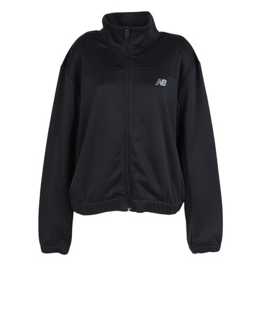 ニューバランス（new balance）スポース ダブルニット フルジップジャケット WJ615371BK