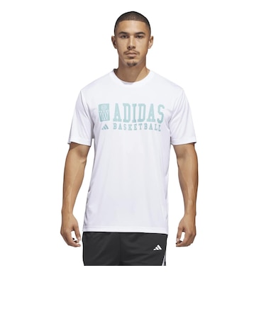 アディダス（adidas）バスケットボールウェア グラフィック 半袖Tシャツ IS052-KS2035