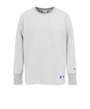 ラッセル（RUSSELL）プロコットン ロングスリーブ クルーネック Tシャツ RBM26ES0001 MGRY