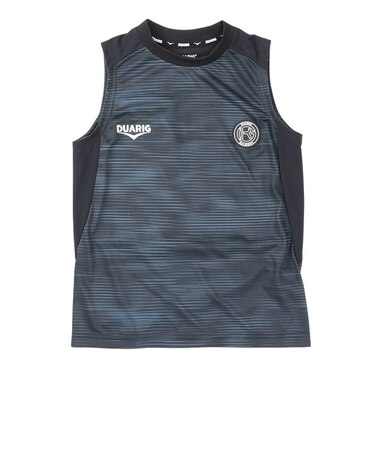 デュアリグ（DUARIG）サッカーウェア ジュニア ドライプラスクール ノースリーブシャツ 6S0015-SCWR-742SD BLK