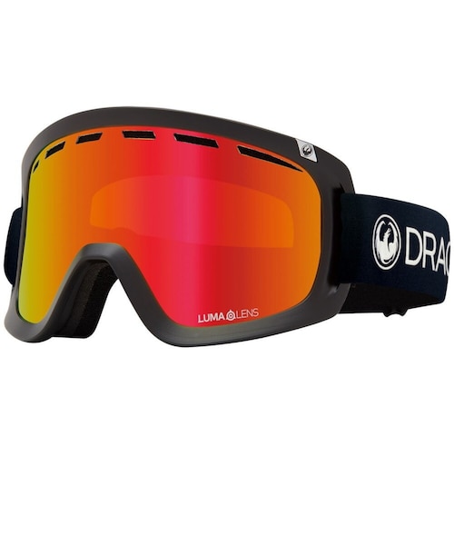 doragon23　ブラックレッド ドラゴン（DRAGON）スキー スノーボード ゴーグル 23-24 D1 PREMIUM