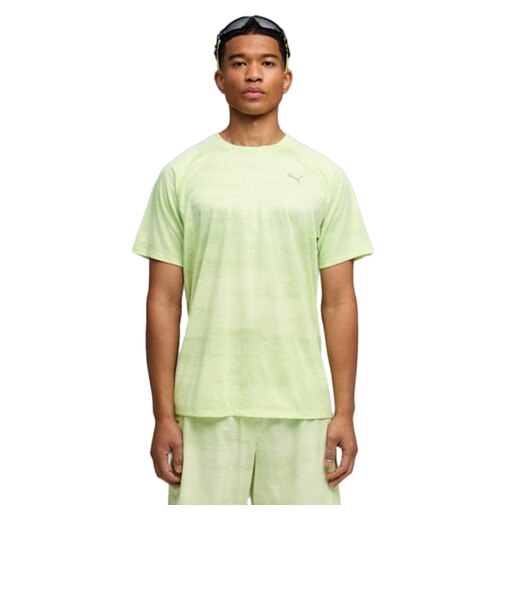 プーマ（PUMA）ランニング ヴェロシティ AOP 半袖 Tシャツ 529127 38 FGRN