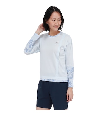 バボラ（BABOLAT）テニスウェア PLAY 長袖Tシャツ BWP6520-IB