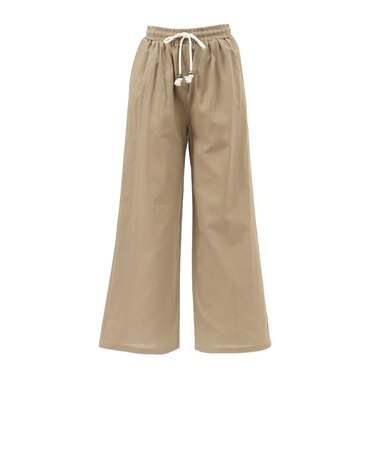 エルケクス（ELKEX）リラックスリネンパンツ EKL6S10018 BEG