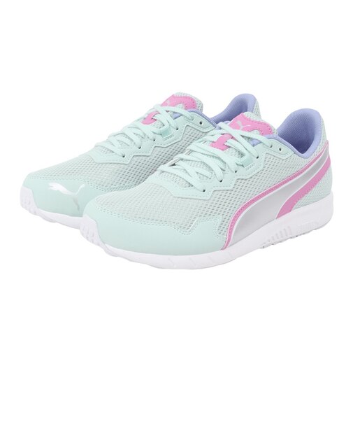 プーマ（PUMA）ジュニア ランニングシューズ レースシューズ スピードモンスター PL ライトブルー 19536431 スポーツ シューズ