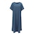エルケクス（ELKEX）リラックスフィット ワンピース EKL6S10016 BLUE