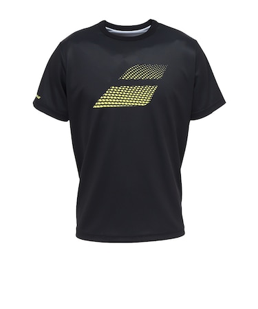 バボラ（BABOLAT）テニスウェア PLAY 半袖Tシャツ BUP6505-BK