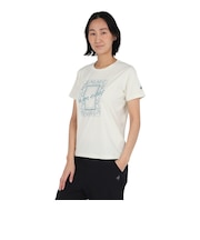 ルコックスポルティフ（lecoqsportif）サンスクリーンスムースニット半袖Tシャツ LT6SHT03L WH01