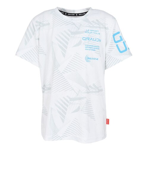 ジュニア ドライプラスクール SEC.GRT 半袖Tシャツ CT6S0037-TR865-GRSD WHT