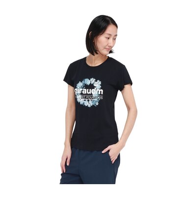 ドライプラスクール シャインブロックUV AURA 半袖Tシャツ CT6S0026-TR864-GRSD NVY