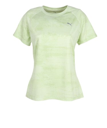 プーマ（PUMA）ランニング ヴェロシティ AOP 半袖 Tシャツ 529123 38 FGRN