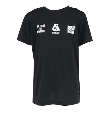 コンバース（CONVERSE）バスケットボールウェア ジュニア プリントTシャツ CBA461363-1900