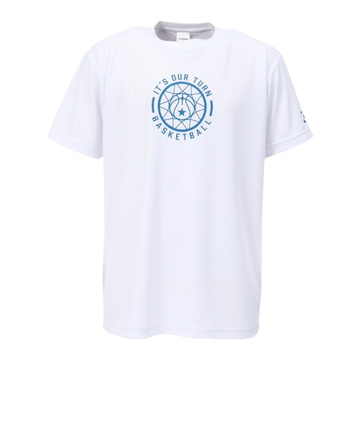 コンバース（CONVERSE）バスケットボールウェア プリント 半袖Tシャツ CBA261369-1100