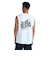 クイックシルバー（Quiksilver）ラッシュガード BEND LOGO サーフタンクトップ 速乾 26SPQLY261026WHT