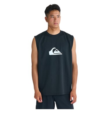 クイックシルバー（Quiksilver）ラッシュガード COMP LOGO サーフタンクトップ 速乾 26SPQLY261025BLK