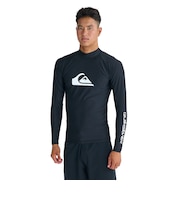 クイックシルバー（Quiksilver）ALL TIME LR 長袖ラッシュガード 速乾 26SPQLY261002BLK1