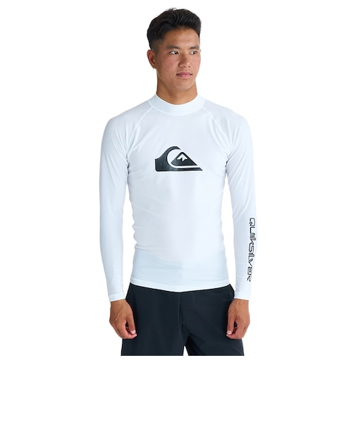 クイックシルバー（Quiksilver）ALL TIME LR 長袖ラッシュガード 速乾 26SPQLY261002WHT