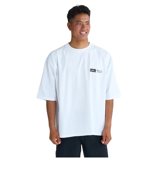 クイックシルバー（Quiksilver）ラッシュガード MERCURY BOX 半袖 サーフTシャツ 速乾 26SPQLY261016WHT