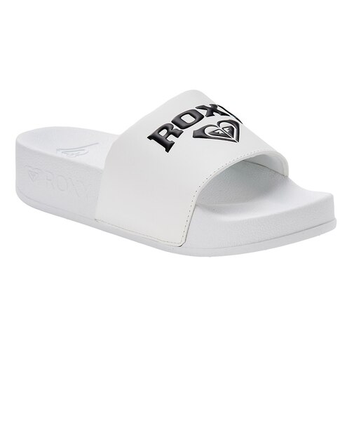 ロキシー（ROXY）シャワーサンダル スリッピー プラットフォーム 厚底スライドサンダル ホワイト 26SPRSD261001WHT カジュアル シューズ