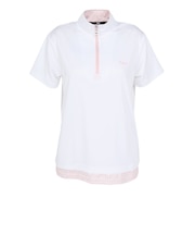 フィラ（FILA）テニスウェア フェイクハーフジップTシャツ CE6SAW039-WT0