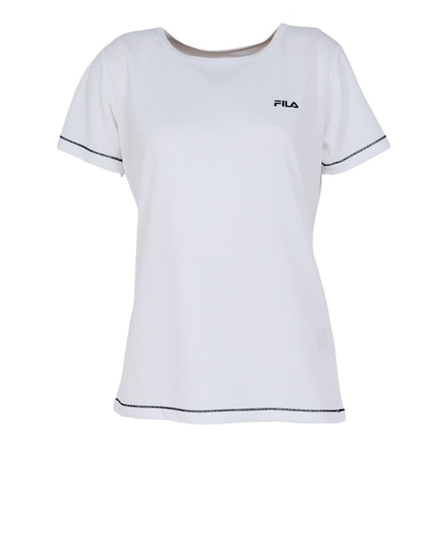 フィラ（FILA）テニスウェア 半袖Tシャツ CE6SAW037-WT0｜スーパー