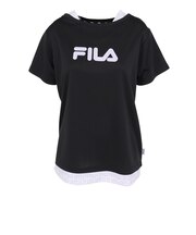 フィラ（FILA）テニスウェア 半袖フェイクTシャツ CE6SAW040-BK0