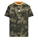 アディダス（adidas）ジュニア エッセンシャル カモ パック ルーズフィット ダブルニット AOP Tシャツ F5706-KF9053