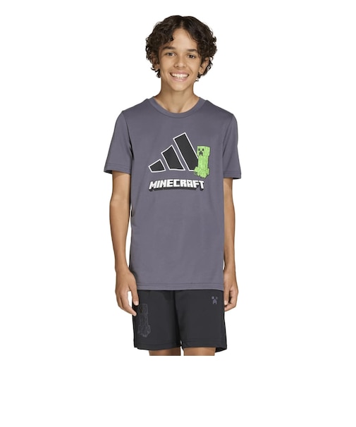 アディダス（adidas）ジュニア マインクラフトトレーニングTシャツ HG823-KD6874