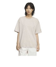 アディダス（adidas）スタジアム クローム オーバーサイズフィット マルチストライプ 半袖Tシャツ DK594-KF8218