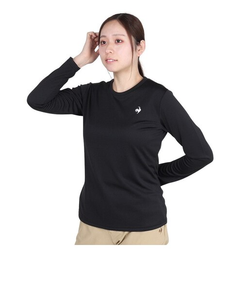 ルコックスポルティフ（lecoqsportif）エコペット 長袖シャツ LT5SLTZ1L BK00