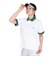 ルコックスポルティフ（lecoqsportif）ジャガード半袖ポロシャツ LU5FHS00L WH00