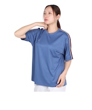 ルコックスポルティフ（lecoqsportif）ジャガード半袖Tシャツ LU5FHT00L BL00